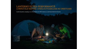 FENIX CL23 - Lanternă camping - 300 Lumeni - 20 metri - Roșu
